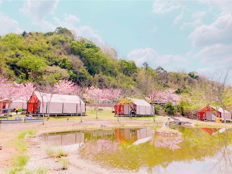 圖/遠山望月溫泉風呂露營FB